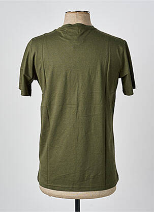 Tricou broderie mâneci scurte verde U.S. POLO ASSN bărbat