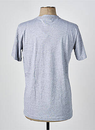 Tricou broderie mâneci scurte gri deschis U.S. POLO ASSN bărbat