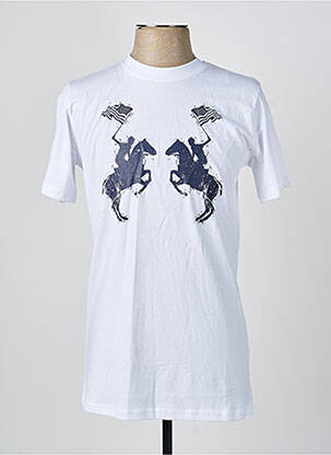 Tricou elasticitate mâneci scurte alb U.S ATHLETIC homme