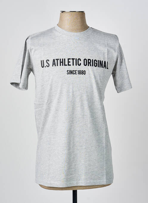 Tricou gri U.S ATHLETIC bărbat