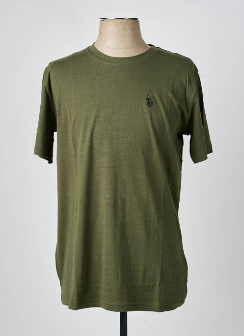 Tricou verde U.S. POLO ASSN bărbat