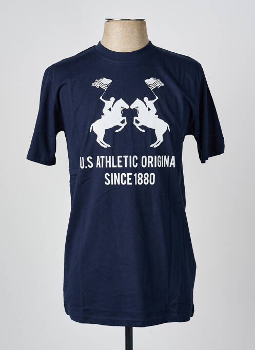 Tricou albastru U.S ATHLETIC bărbat