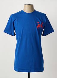 Tricou croială dreaptă mâneci scurte albastru U.S ATHLETIC bărbat
