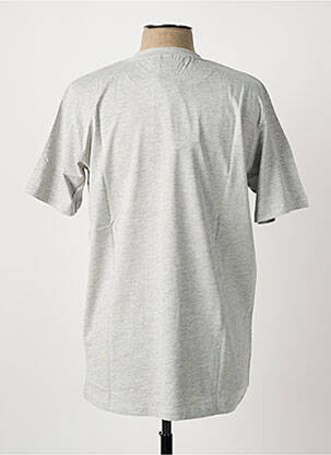 Tricou croială dreaptă mâneci scurte gri U.S ATHLETIC bărbat