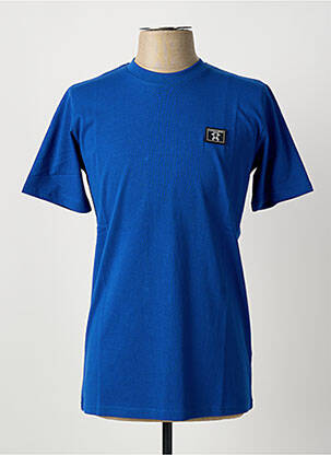 Tricou broderie mâneci scurte albastru U.S ATHLETIC bărbat