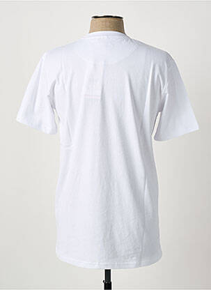 Tricou broderie mâneci scurte alb U.S ATHLETIC bărbat