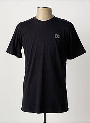 Tricou broderie mâneci scurte negru U.S ATHLETIC bărbat