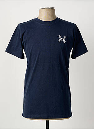 Tricou broderie mâneci scurte albastru U.S ATHLETIC bărbat