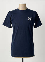 Tricou broderie mâneci scurte albastru U.S ATHLETIC homme