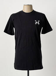 Tricou broderie mâneci scurte negru U.S ATHLETIC homme