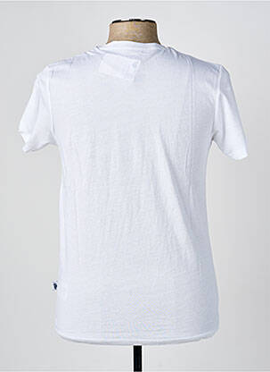 Tricou elasticitate mâneci scurte alb U.S. POLO ASSN bărbat