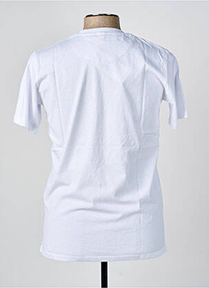 Tricou broderie mâneci scurte alb U.S ATHLETIC bărbat