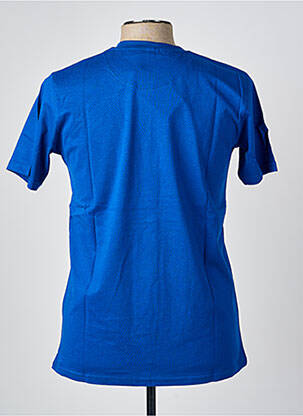 Tricou broderie mâneci scurte albastru U.S ATHLETIC bărbat
