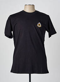 Tricou broderie mâneci scurte negru U.S ATHLETIC homme