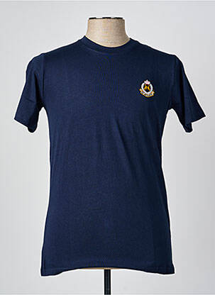 Tricou broderie mâneci scurte albastru închis U.S ATHLETIC bărbat