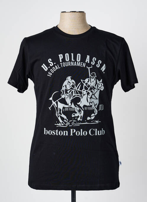 Tricou negru U.S. POLO ASSN bărbat