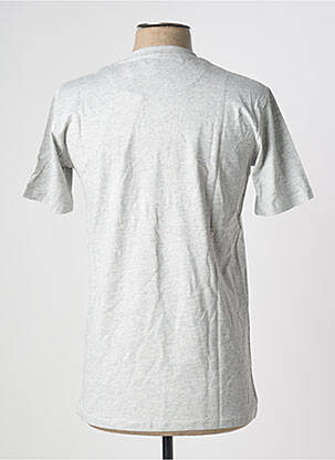 Tricou broderie mâneci scurte gri U.S ATHLETIC bărbat