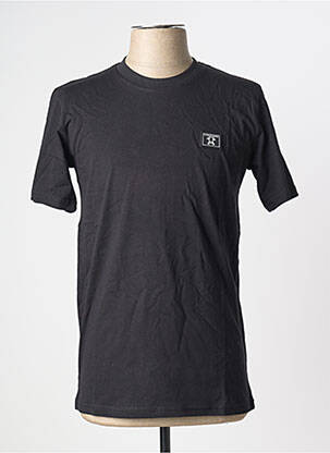 Tricou broderie mâneci scurte negru U.S ATHLETIC bărbat