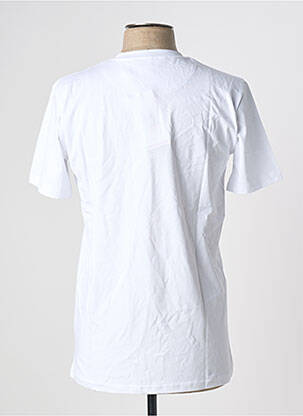 Tricou broderie mâneci scurte alb U.S ATHLETIC bărbat