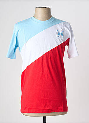 Tricou broderie mâneci scurte albastru U.S ATHLETIC bărbat