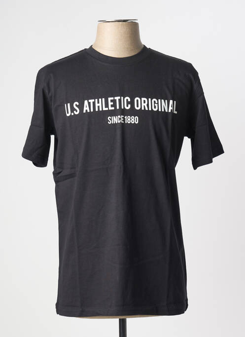 Tricou negru U.S ATHLETIC bărbat
