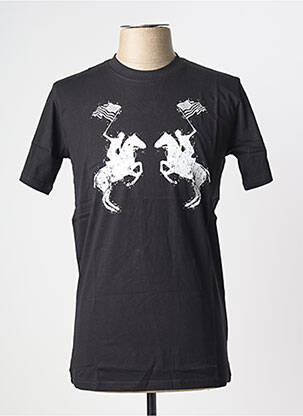 Tricou elasticitate mâneci scurte negru U.S ATHLETIC bărbat