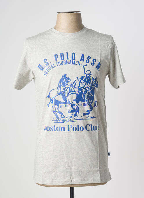 Tricou gri U.S. POLO ASSN bărbat