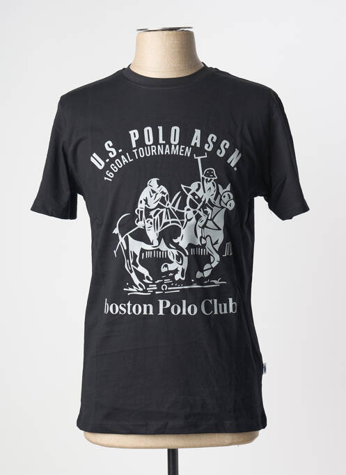 Tricou negru U.S. POLO ASSN bărbat