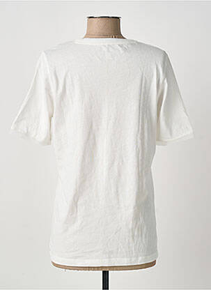 Tricou elasticitate mâneci scurte bej OLSEN femeie