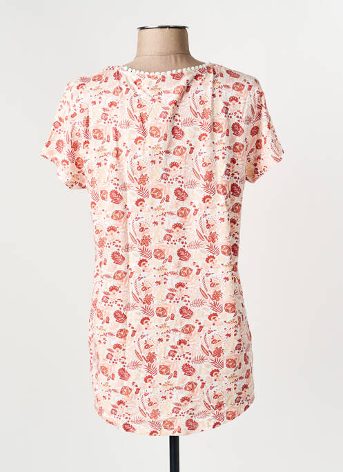 Tricou portocaliu C'EST BEAU LA VIE femeie