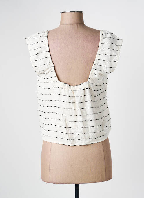 Top alb SYSTEMACTION femeie