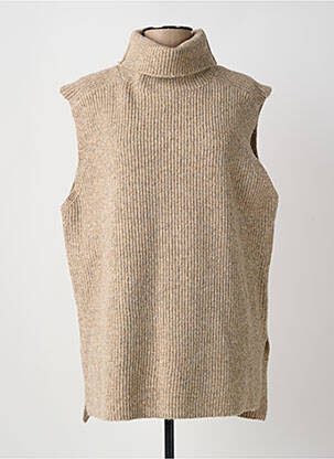 Pulover bej C'EST BEAU LA VIE femeie