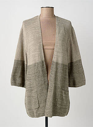 Vestă cu mâneci lungi bej OLSEN femeie