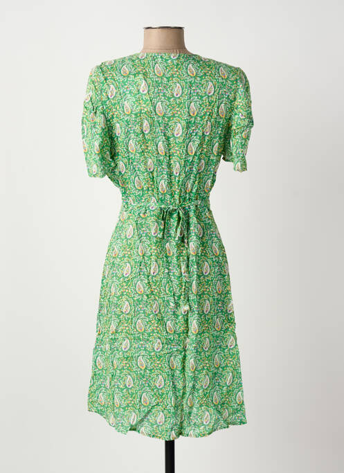 Rochie midi verde C'EST BEAU LA VIE femeie