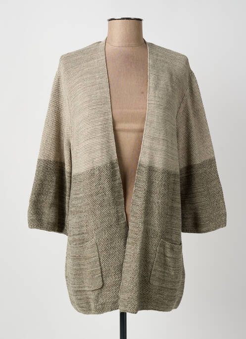 Vestă cu mâneci lungi bej OLSEN femeie