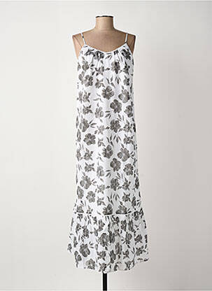 Rochie lungă alb LES P'TITES BOMBES femeie