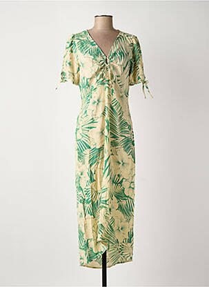 Rochie lungă verde LES P'TITES BOMBES femeie