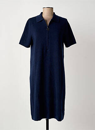Rochie midi mâneci scurte mâneci scurte albastru OLSEN femeie