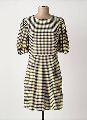 Rochie scurtă bej SYSTEMACTION femeie