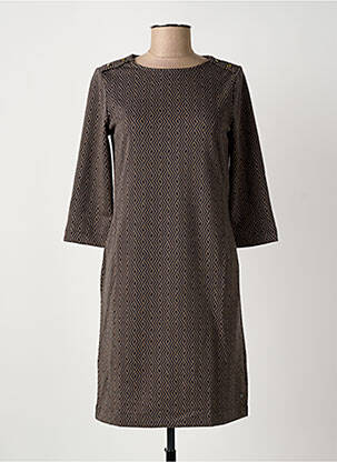 Rochie scurtă mâneci 3/4 mâneci 3/4 gri GARCIA femeie