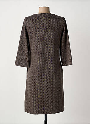 Rochie scurtă mâneci 3/4 mâneci 3/4 gri GARCIA femeie
