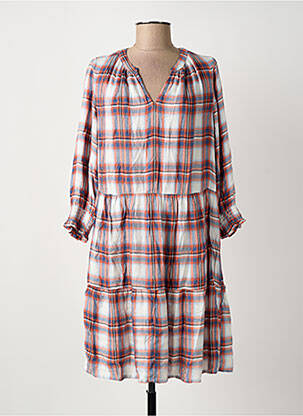Rochie midi mâneci lungi mâneci lungi portocalie JENSEN femeie