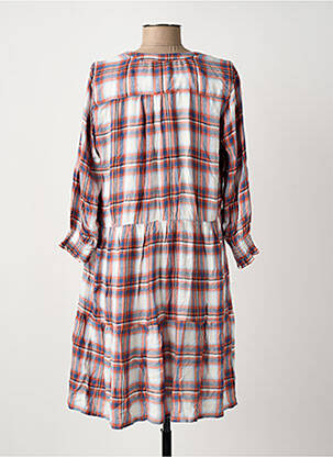 Rochie midi mâneci lungi mâneci lungi portocalie JENSEN femeie