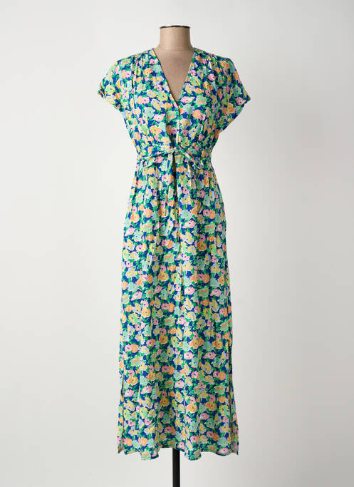 Rochie lungă albastru C'EST BEAU LA VIE femeie