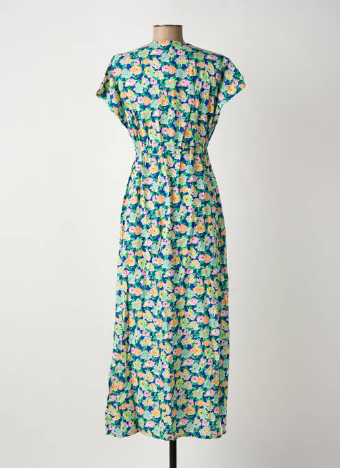 Rochie lungă albastru C'EST BEAU LA VIE femeie