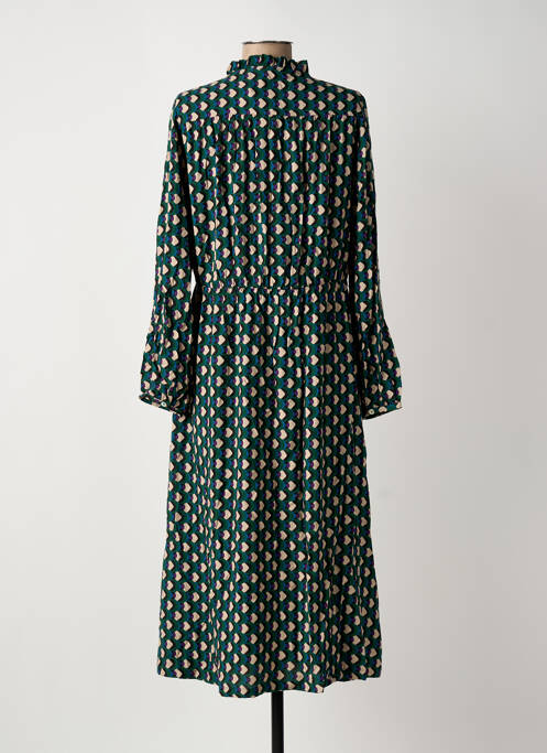 Rochie midi verde C'EST BEAU LA VIE femeie