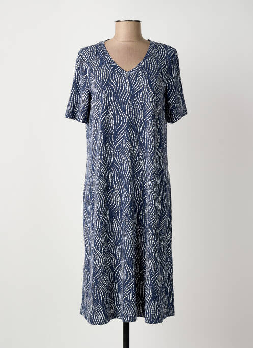 Rochie midi albastru SIGNATURE femeie