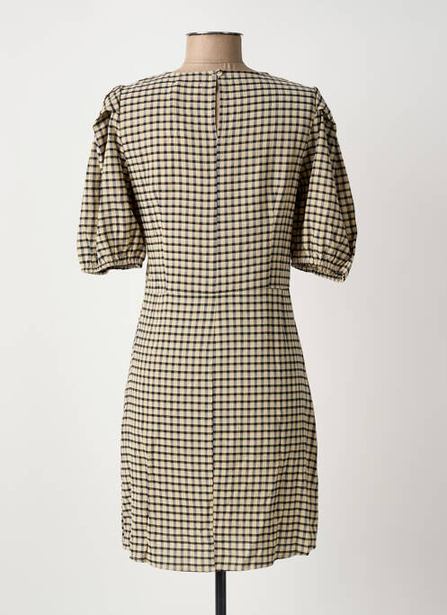 Rochie scurtă bej SYSTEMACTION femeie