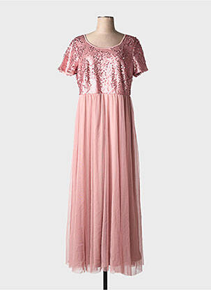 Rochie lungă roz SHEEGO femeie