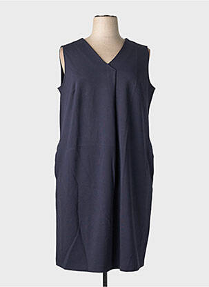 Rochie midi fără mâneci fără mâneci albastru TRIANGLE femeie
